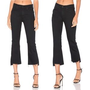 MOTHER Insider Crop Step Fray Jeans in Not Guilty Size 26